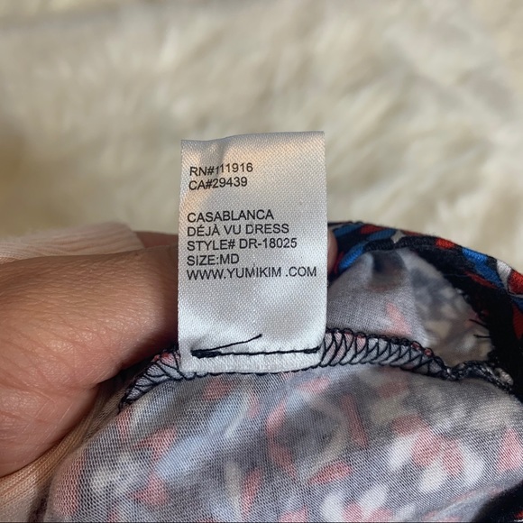 Yumi Kim Deja Vu Printed Turtleneck Dress Medium - Picture 8 of 9